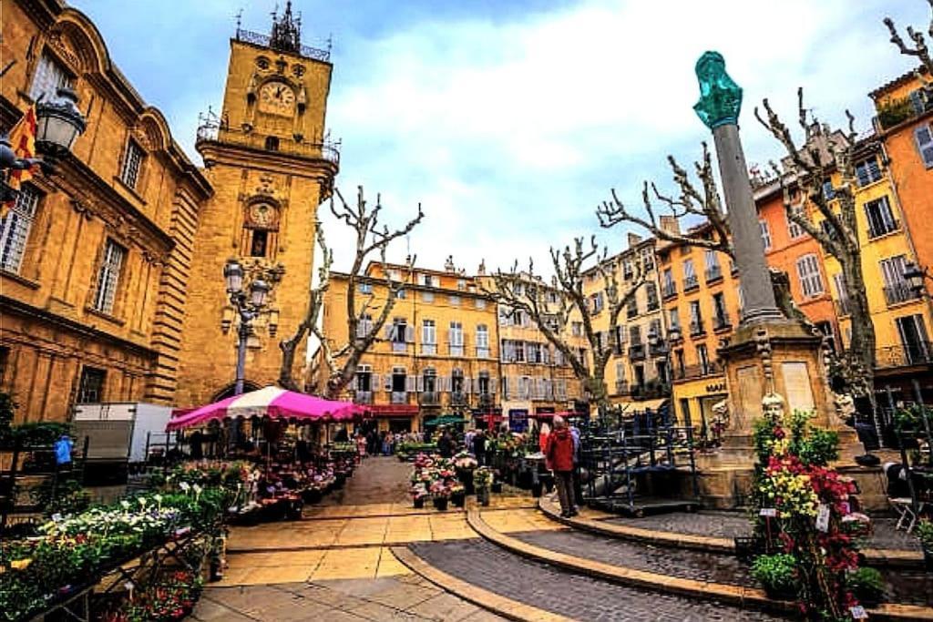 Tres Bel Appartement Centre Ville Historique Aix-en-Provence Bagian luar foto